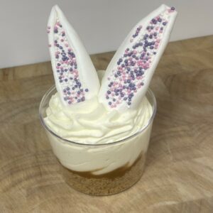 Cheesecake med Jordgubbar och Dultche de leche